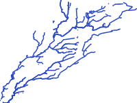 mru Mano River basin drainage network